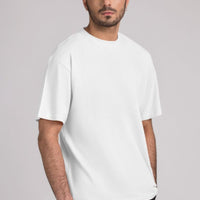 Men Box Fit T-shirt, White 2025