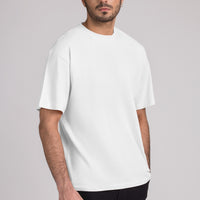 Men Box Fit T-shirt, White 2025
