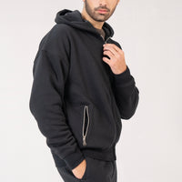 Men Hoodies Co-ord set (Black)