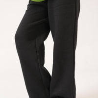Straight Trouser For Women - Black