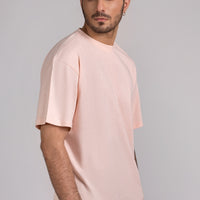 Men Box Fit T-shirt, Blush pink 2025