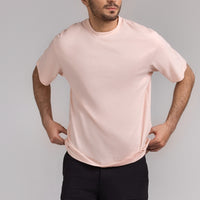 Men Box Fit T-shirt, Blush pink 2025