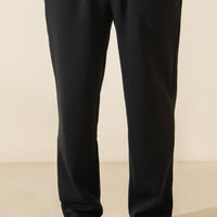 Straight Trouser For Men - Coal Black