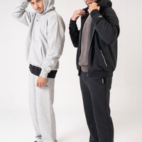 Men Hoodies Co-ord set (Black)