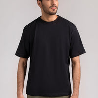 Men Box Fit T-shirt, Black 2025