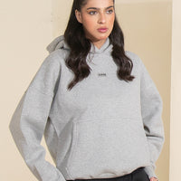 Basic Women Hoodie - Grey