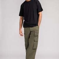 Men Box Fit T-shirt, Black 2025