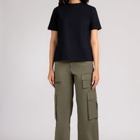 Women Regular Fit T-shirt, Black 2025