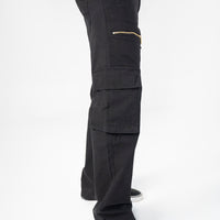 Cargo Pants For Men - Coal Black