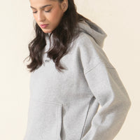 Basic Women Hoodie - Grey