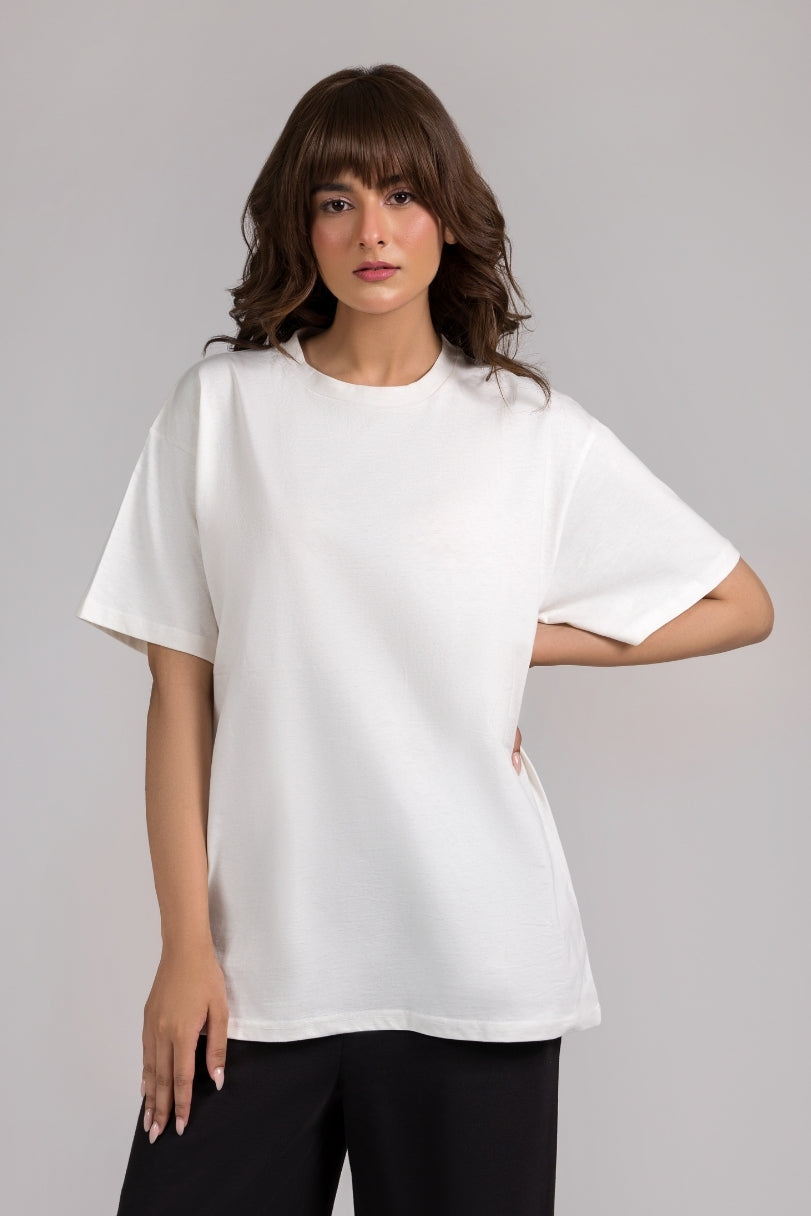 Core Cloud White Box-Tee