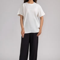 Women Box Fit T-shirt, White 2025