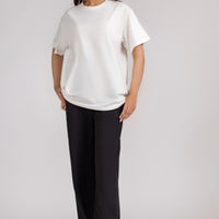 Women Box Fit T-shirt, White 2025