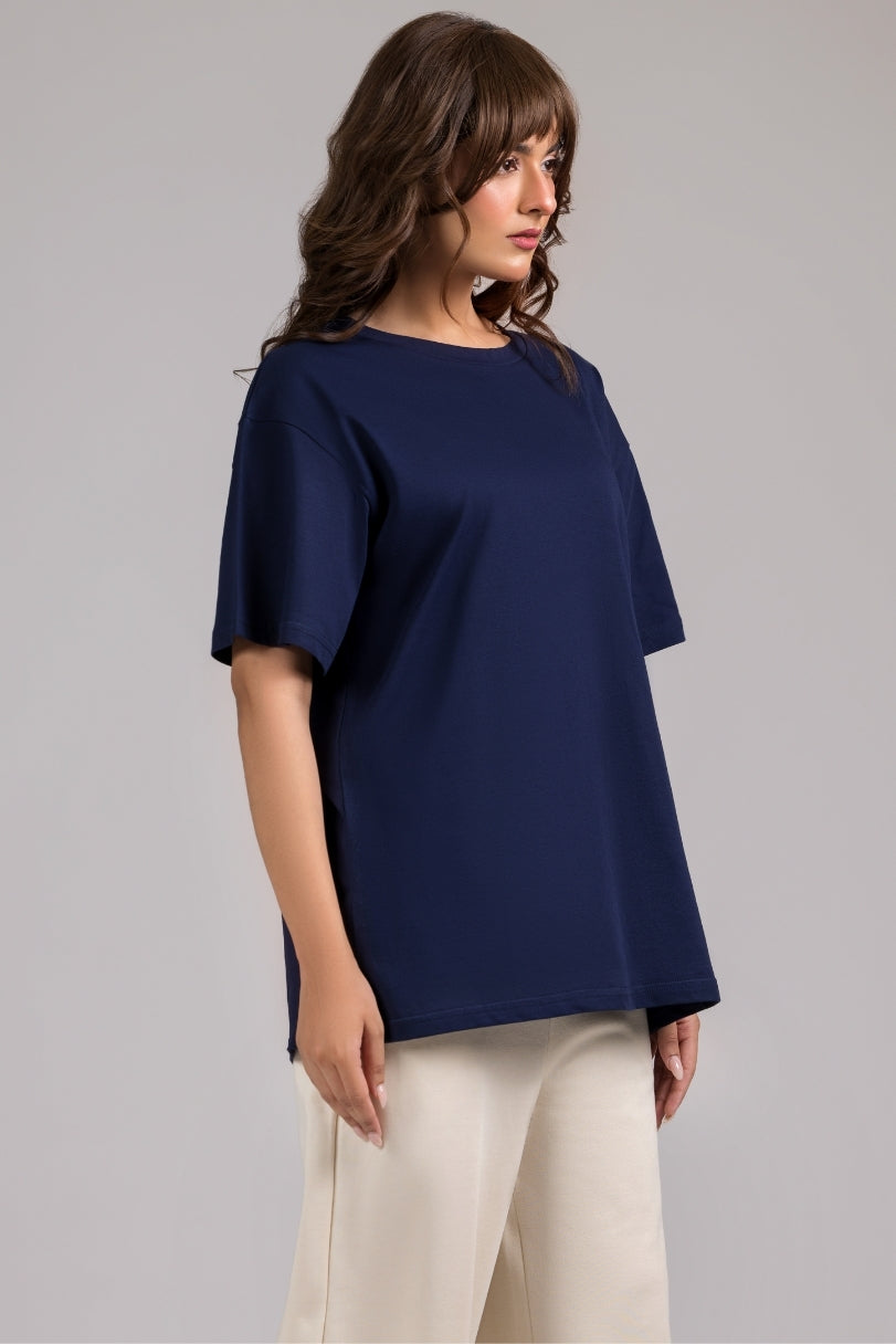 Core Midnight Blue Box-Tee