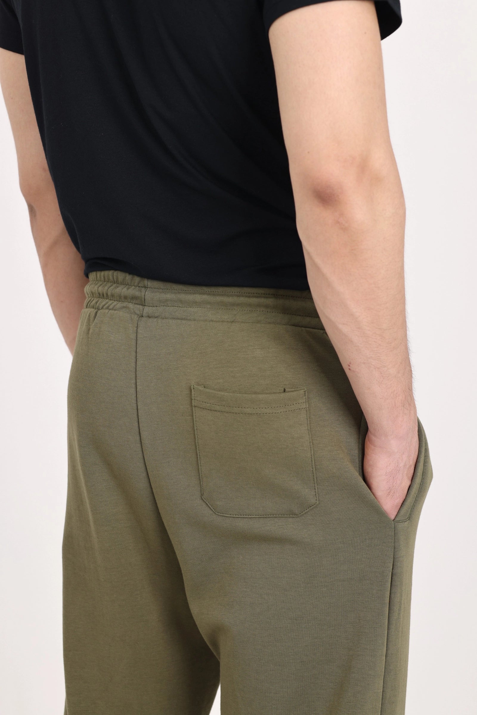 Summer - Classic Relaxed Fit Straight Trouser - Dusty Sage