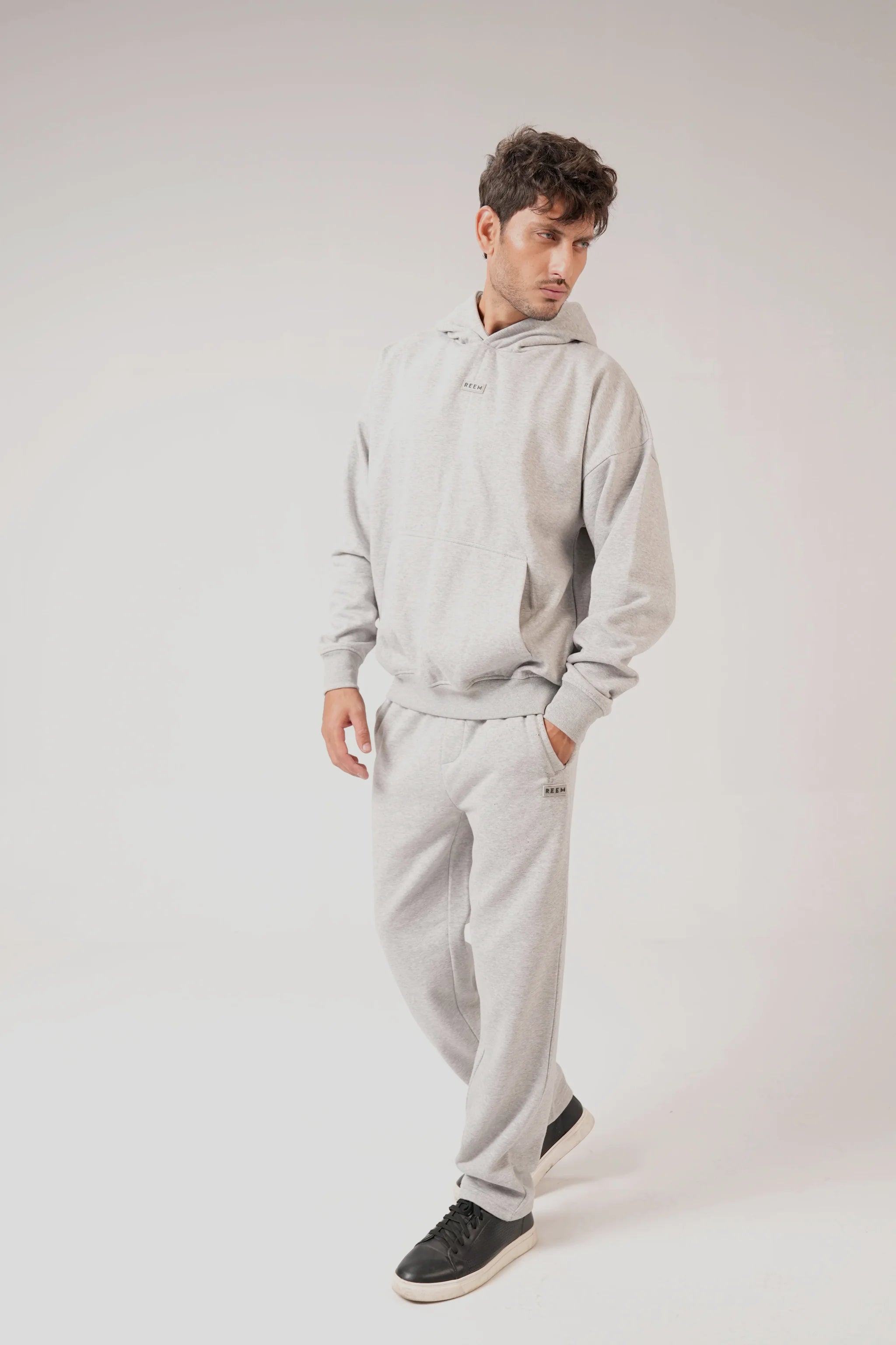 Men Hoodies Co-ord set (Grey)
