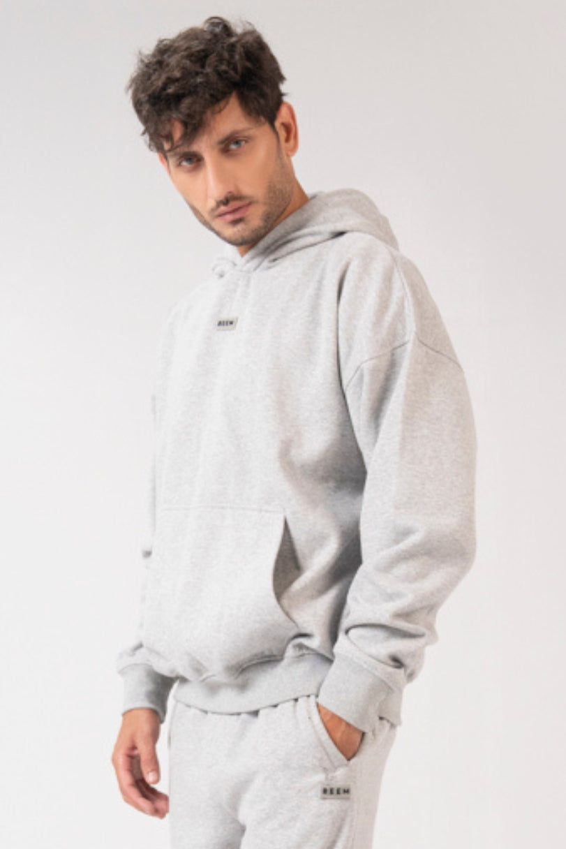 Basic Unisex Hoodie - Grey