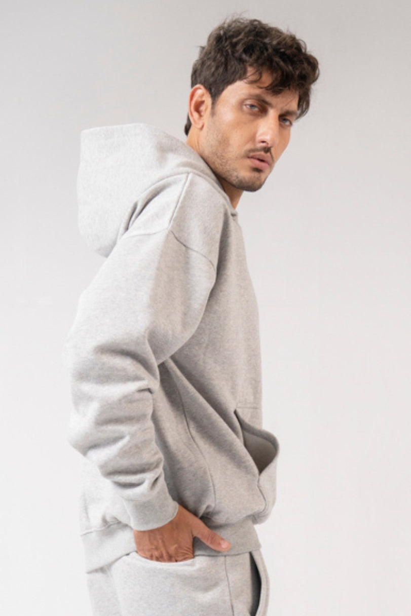 Basic Unisex Hoodie - Grey