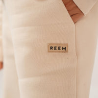 Straight Trouser For Women - Cream Beige