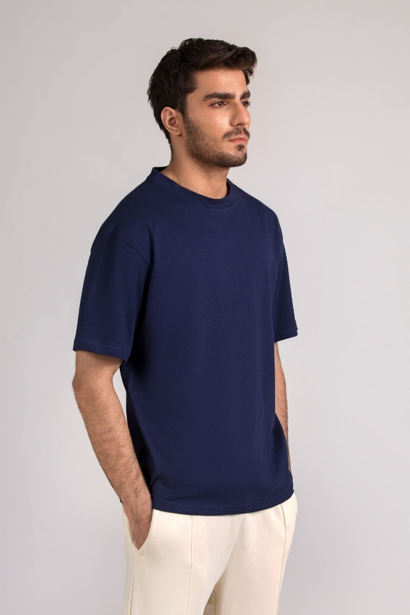 Core Midnight Blue Box-Tee