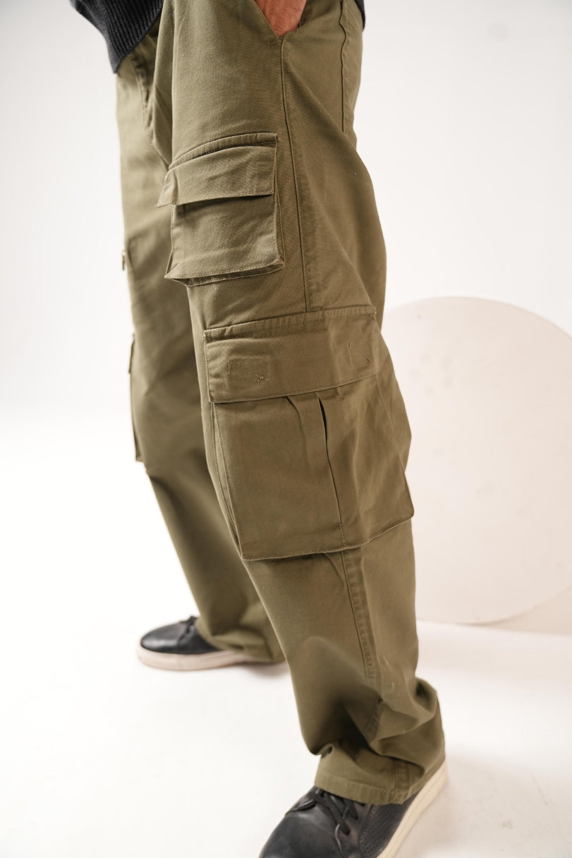 Cargo Pants For Men - Army Green