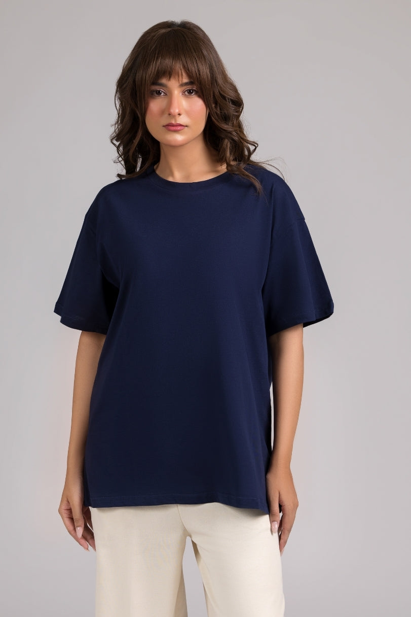 Core Midnight Blue Box-Tee