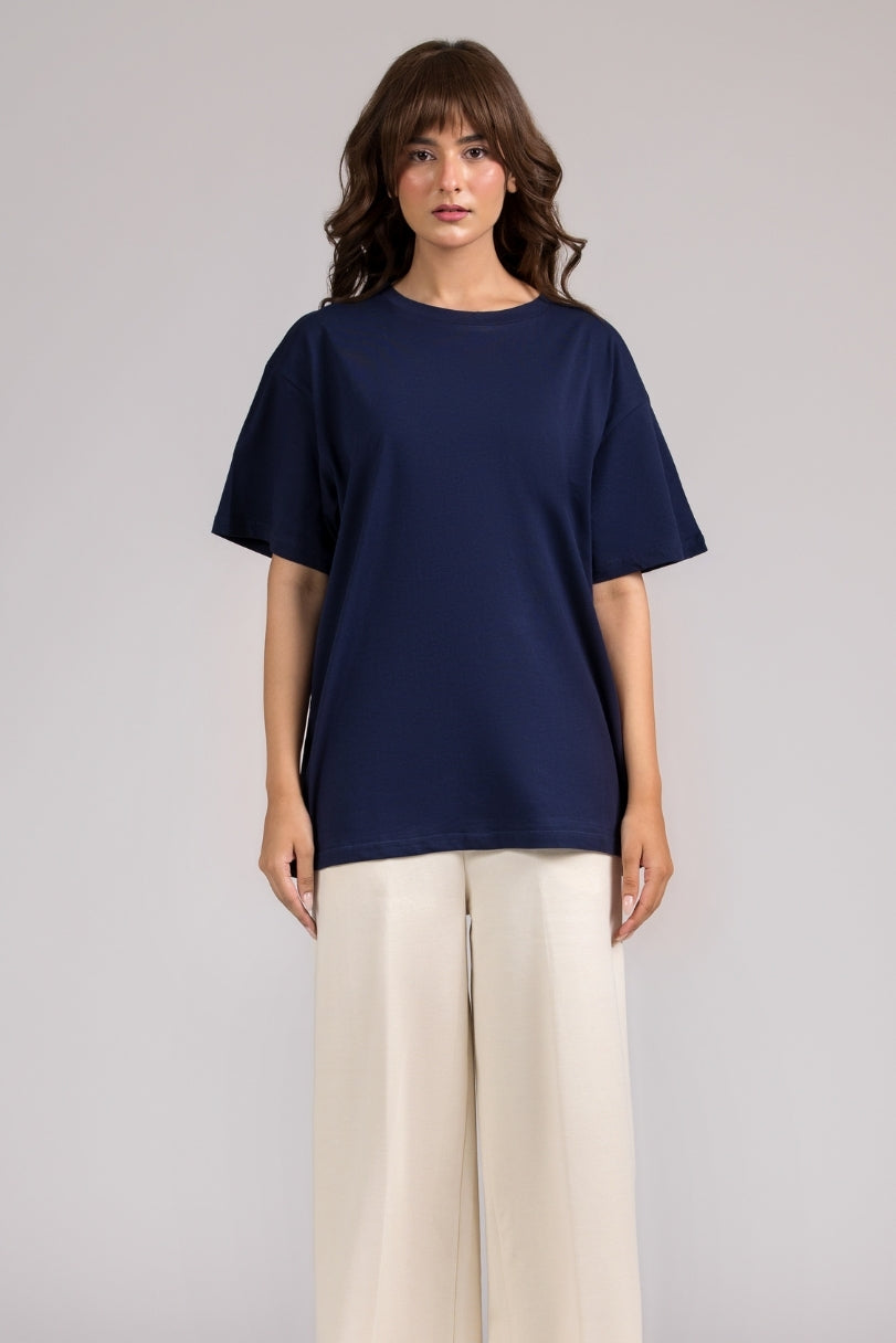 Core Midnight Blue Box-Tee