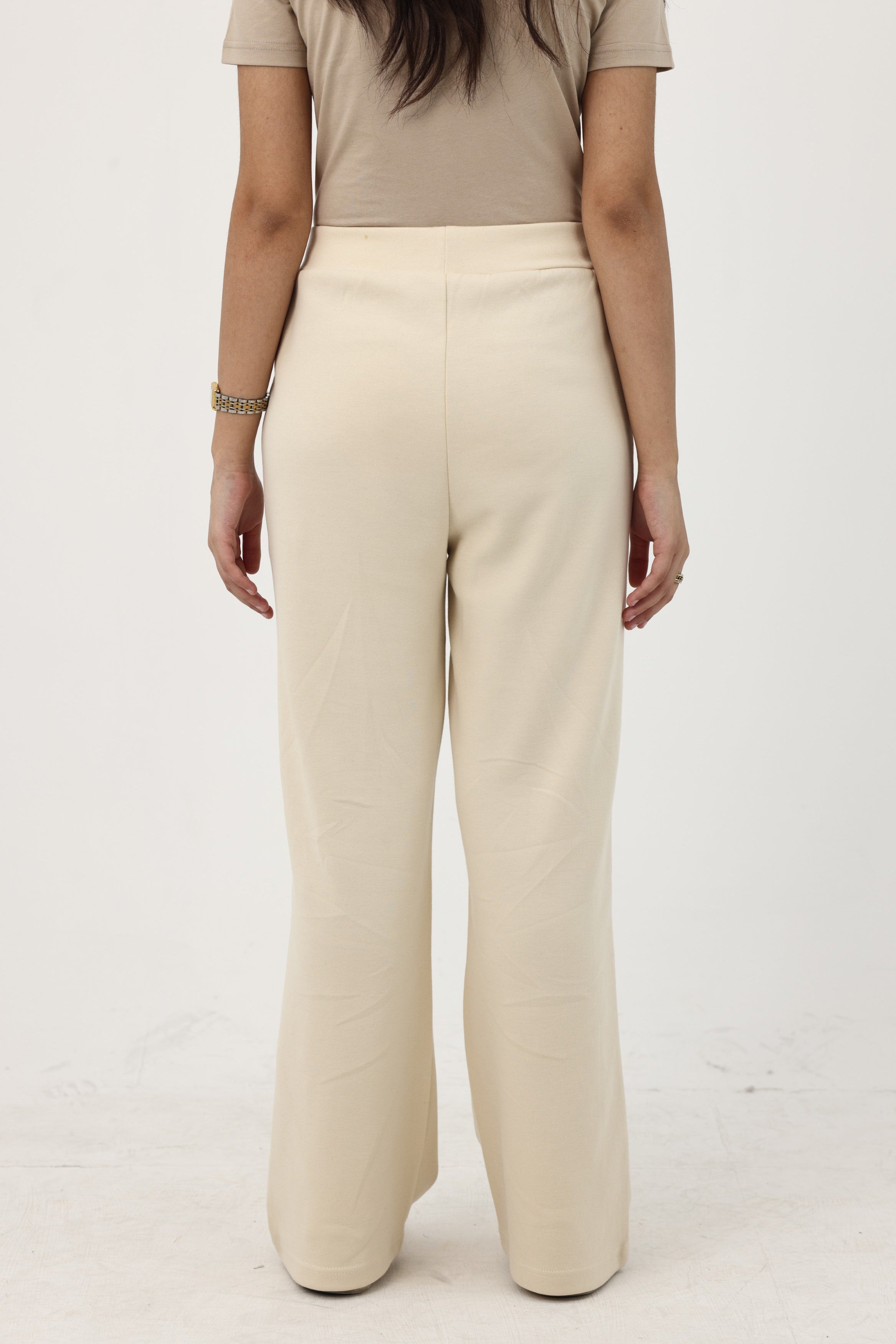 Summer - Classic Relaxed Fit Straight Trouser - Ivory