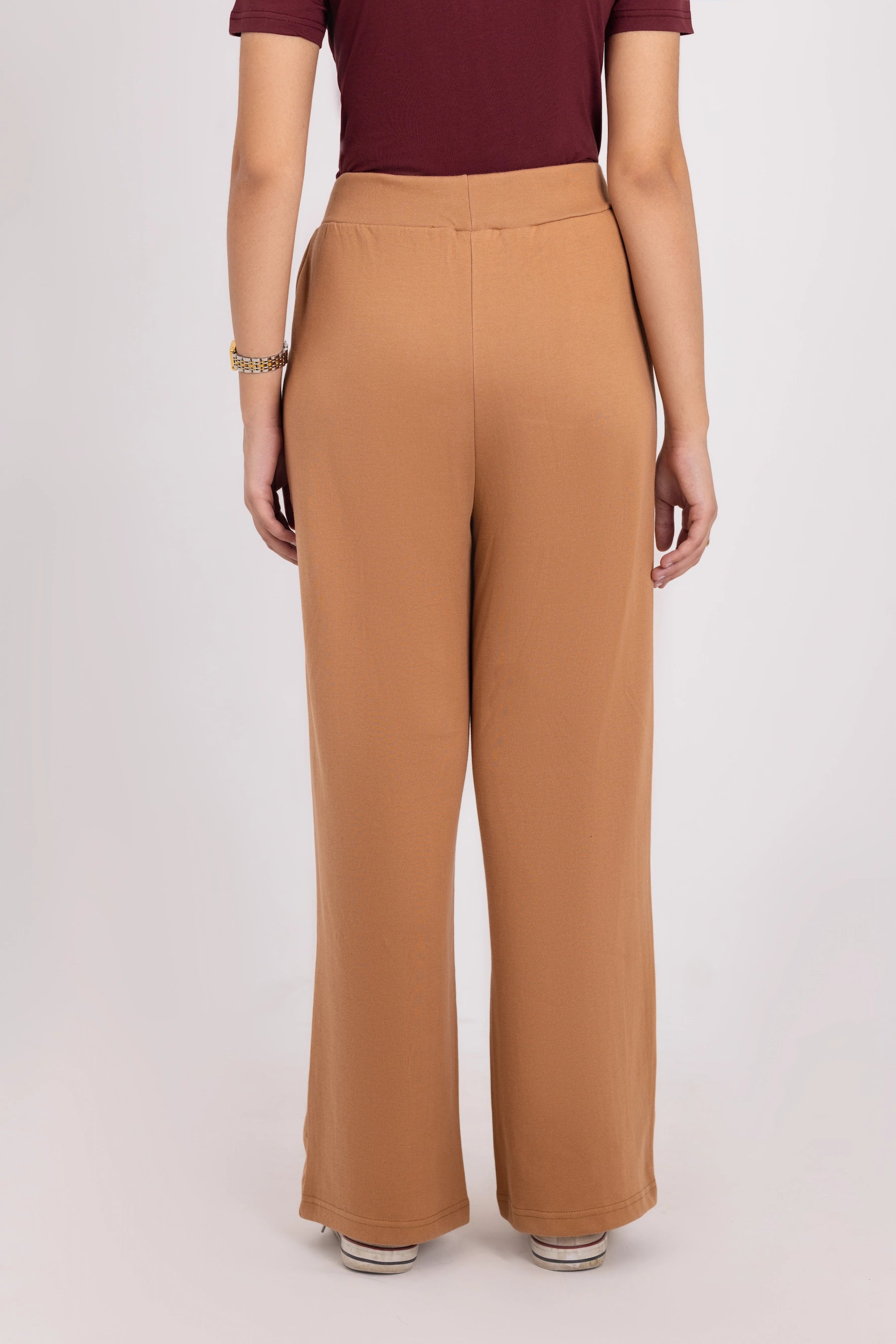 Summer - Classic Relaxed Fit Straight Trouser - Desert Sand