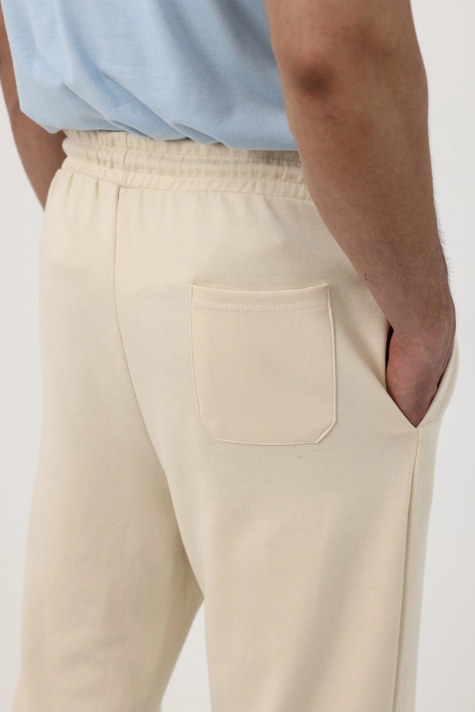Summer - Classic Relaxed Fit Straight Trouser - Ivory