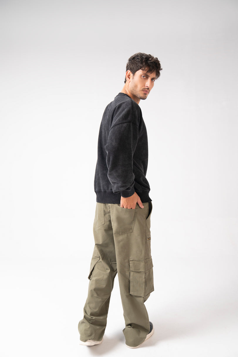 Cargo Pants For Men - Army Green