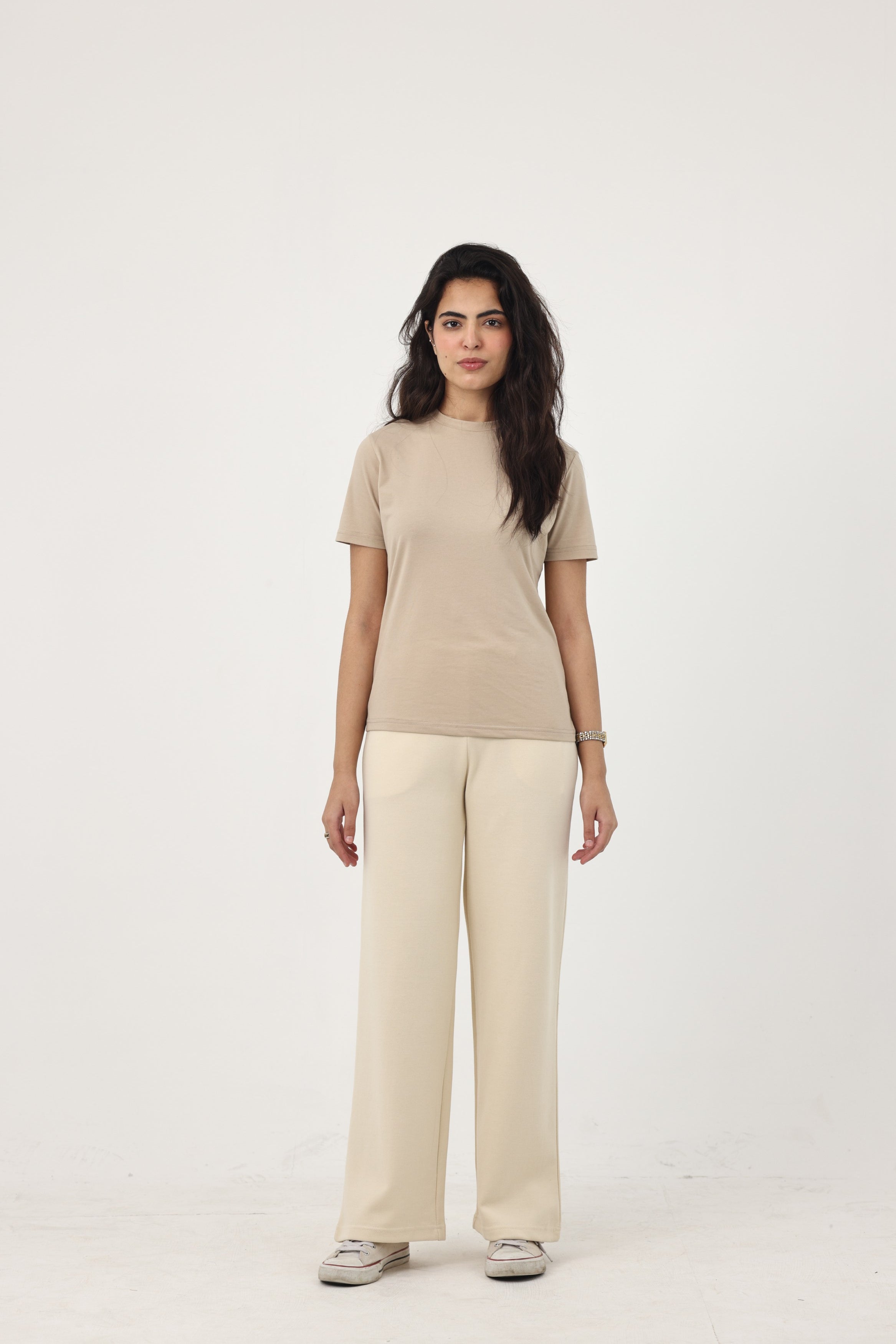 Summer - Classic Relaxed Fit Straight Trouser - Ivory