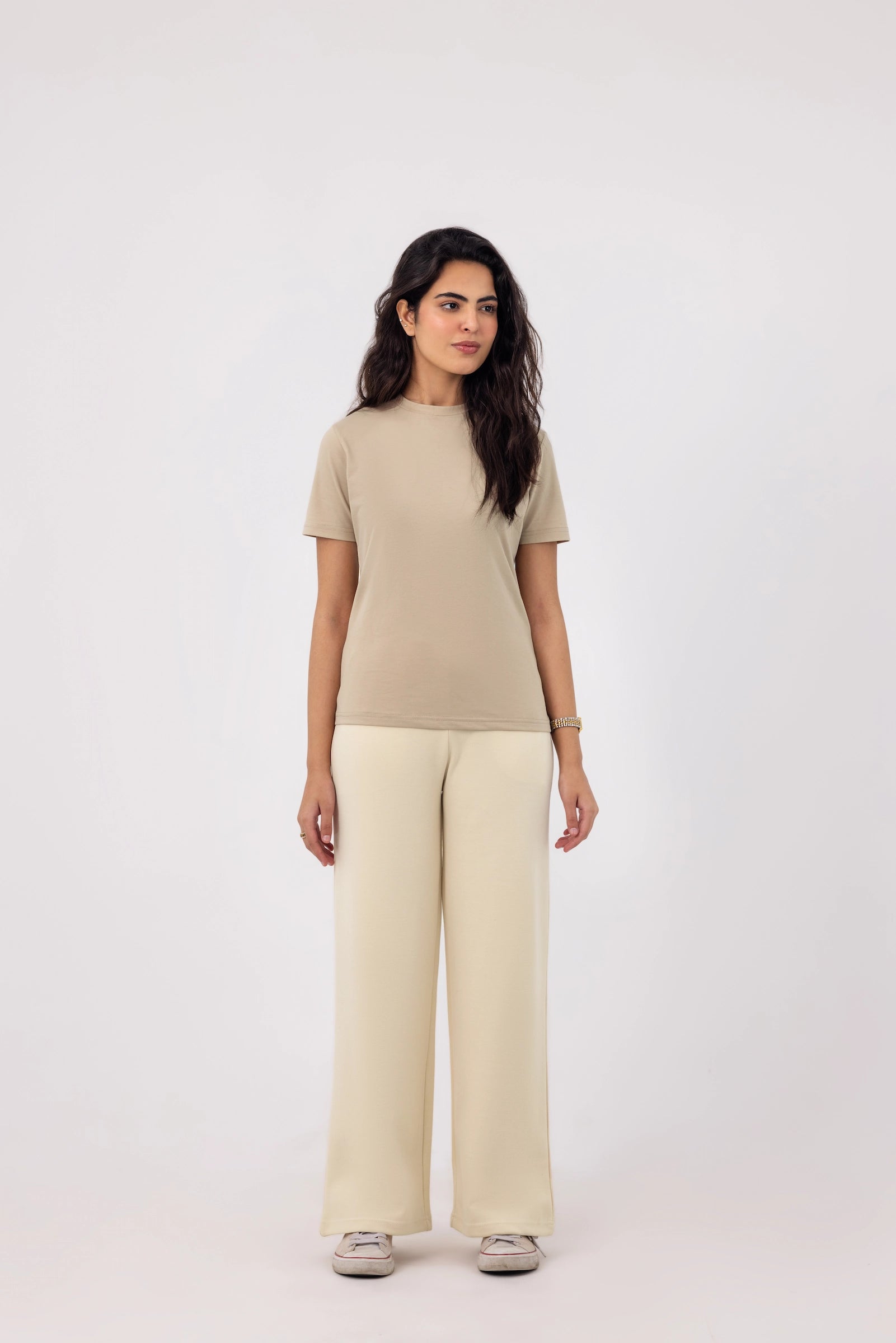 Summer - Classic Relaxed Fit Straight Trouser - Ivory