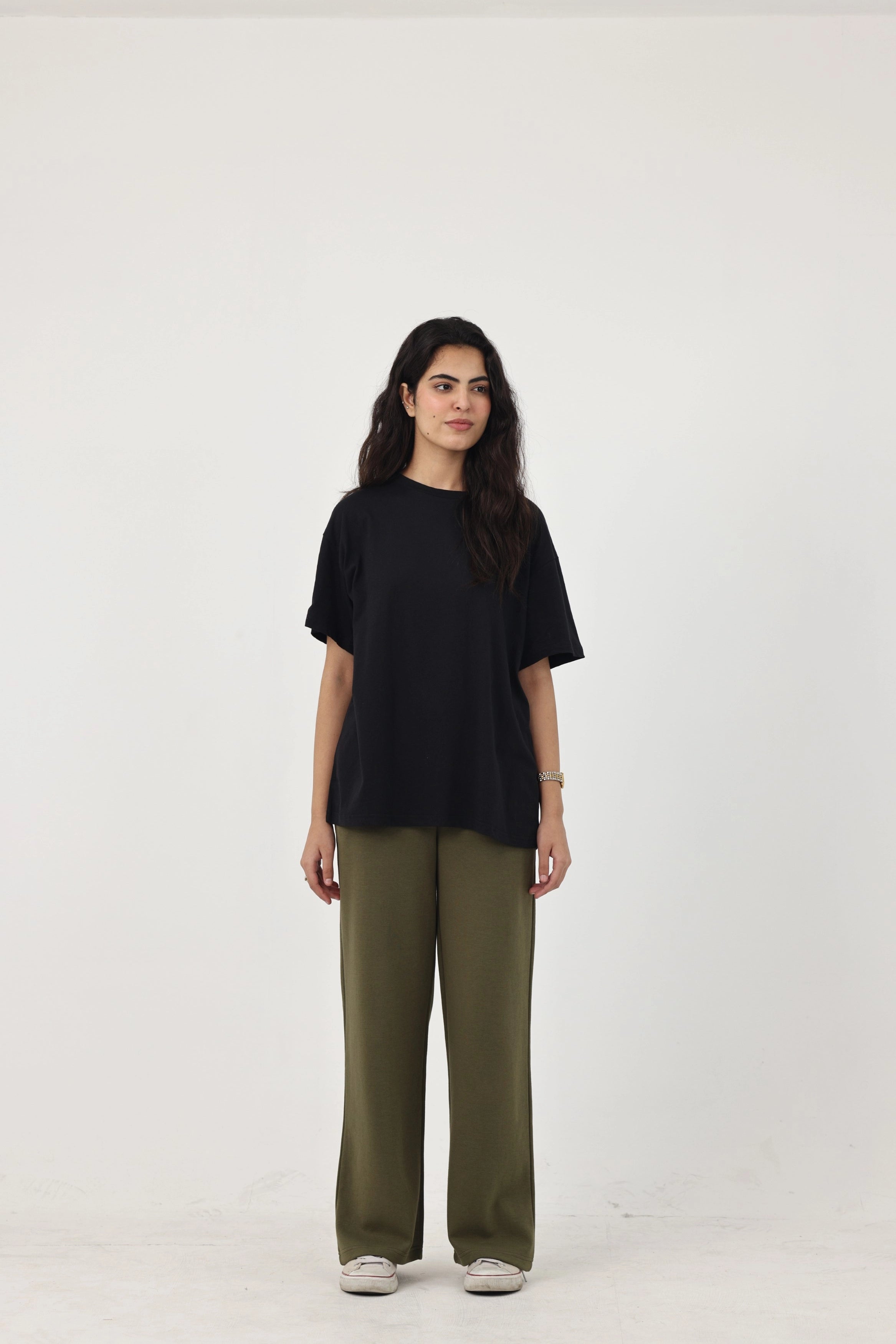 Summer - Classic Relaxed Fit Straight Trouser - Dusty Sage