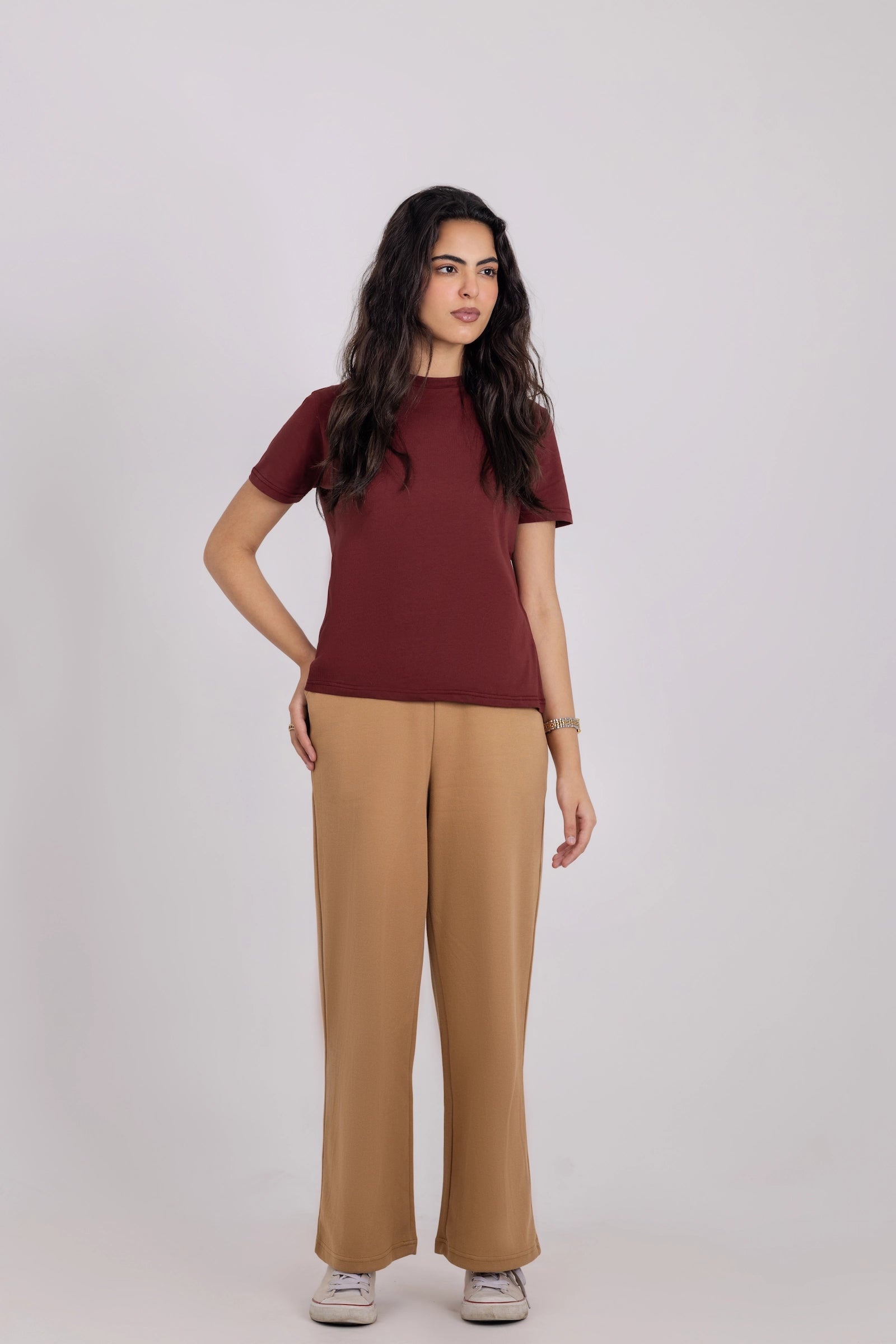 Summer - Classic Relaxed Fit Straight Trouser - Desert Sand