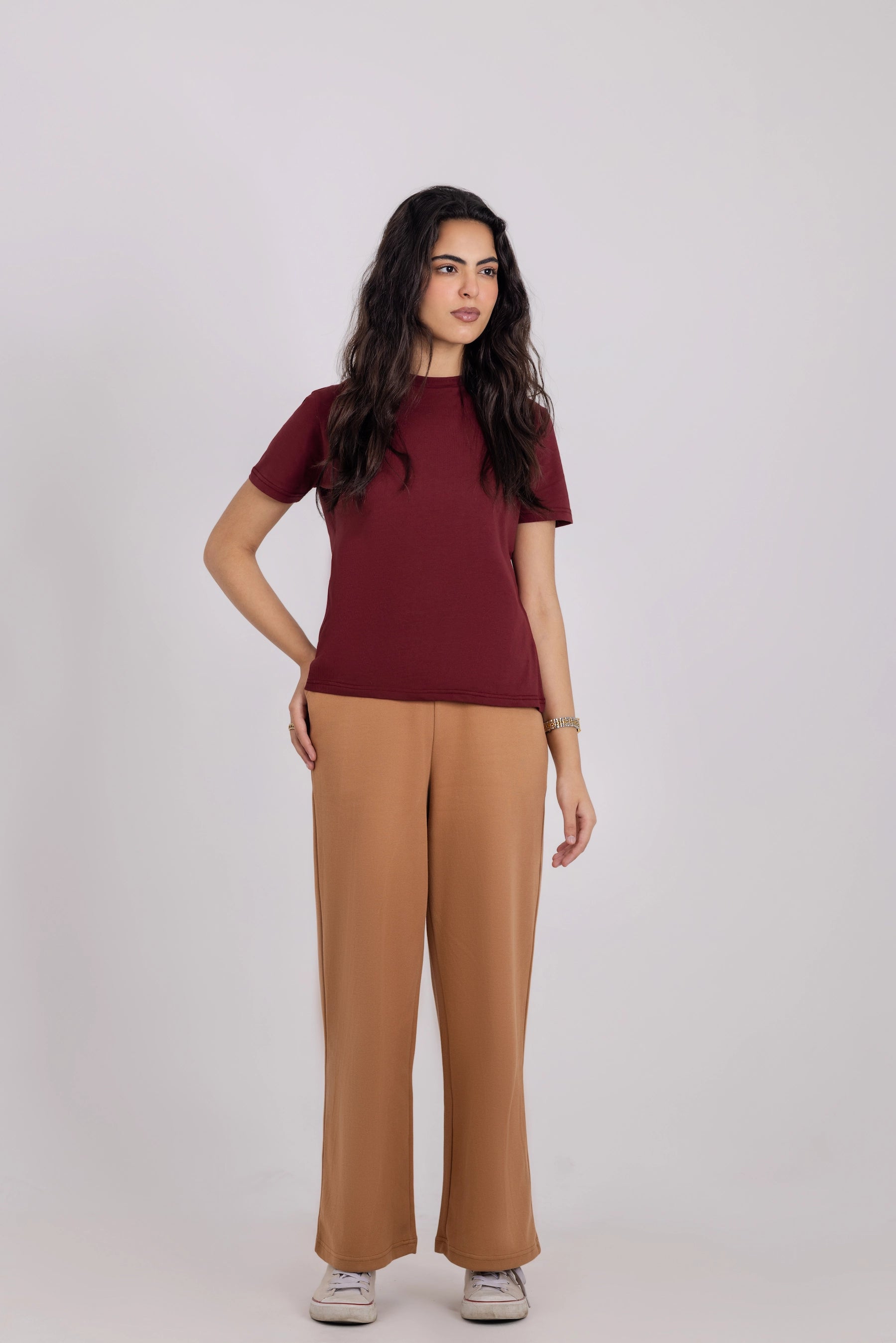 Summer - Classic Relaxed Fit Straight Trouser - Desert Sand