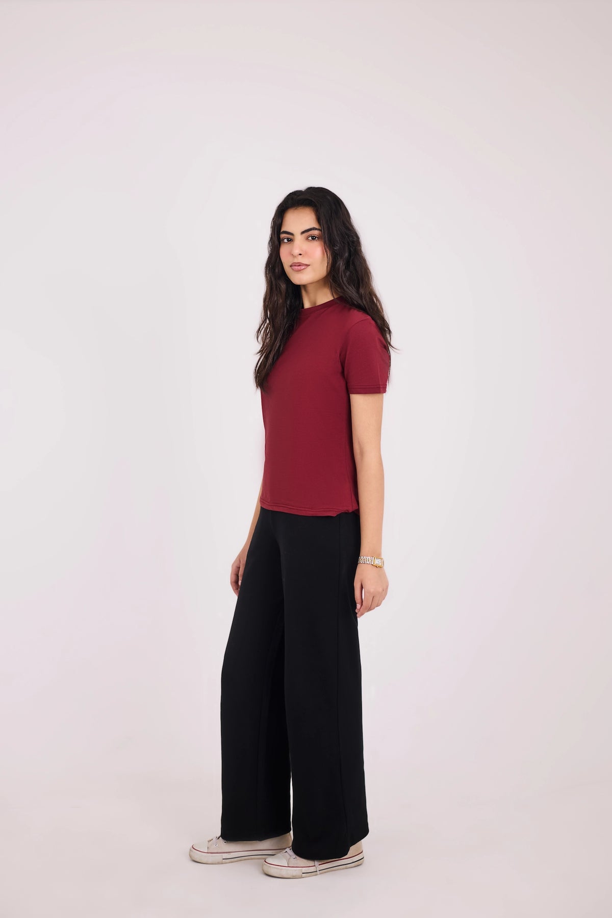 Summer - Classic Relaxed Fit Straight Trouser - Black
