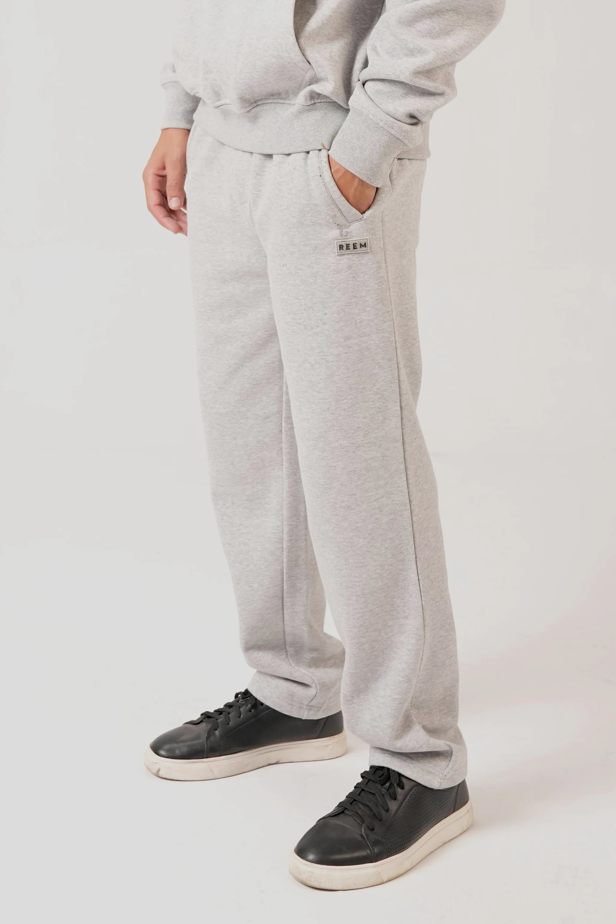 Straight Trouser For Men - Grey