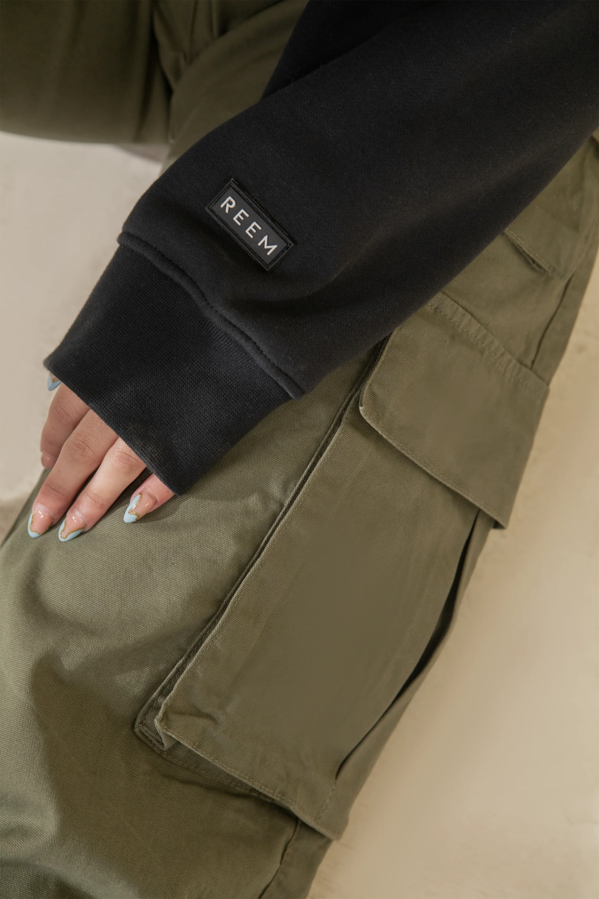 Classic Straight Cargo Pants - Army Green