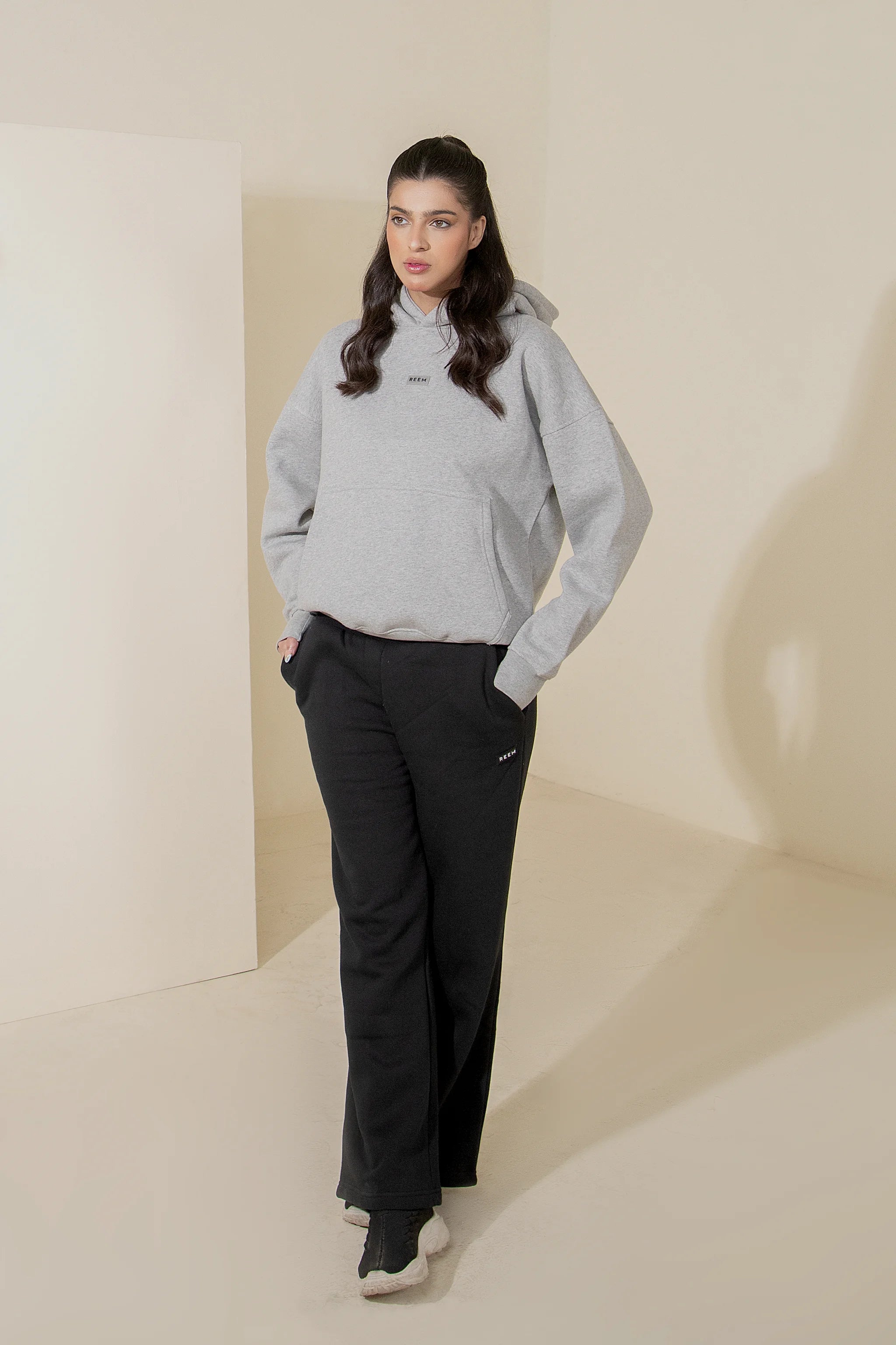 Core Women Hoodie - Heather Grey