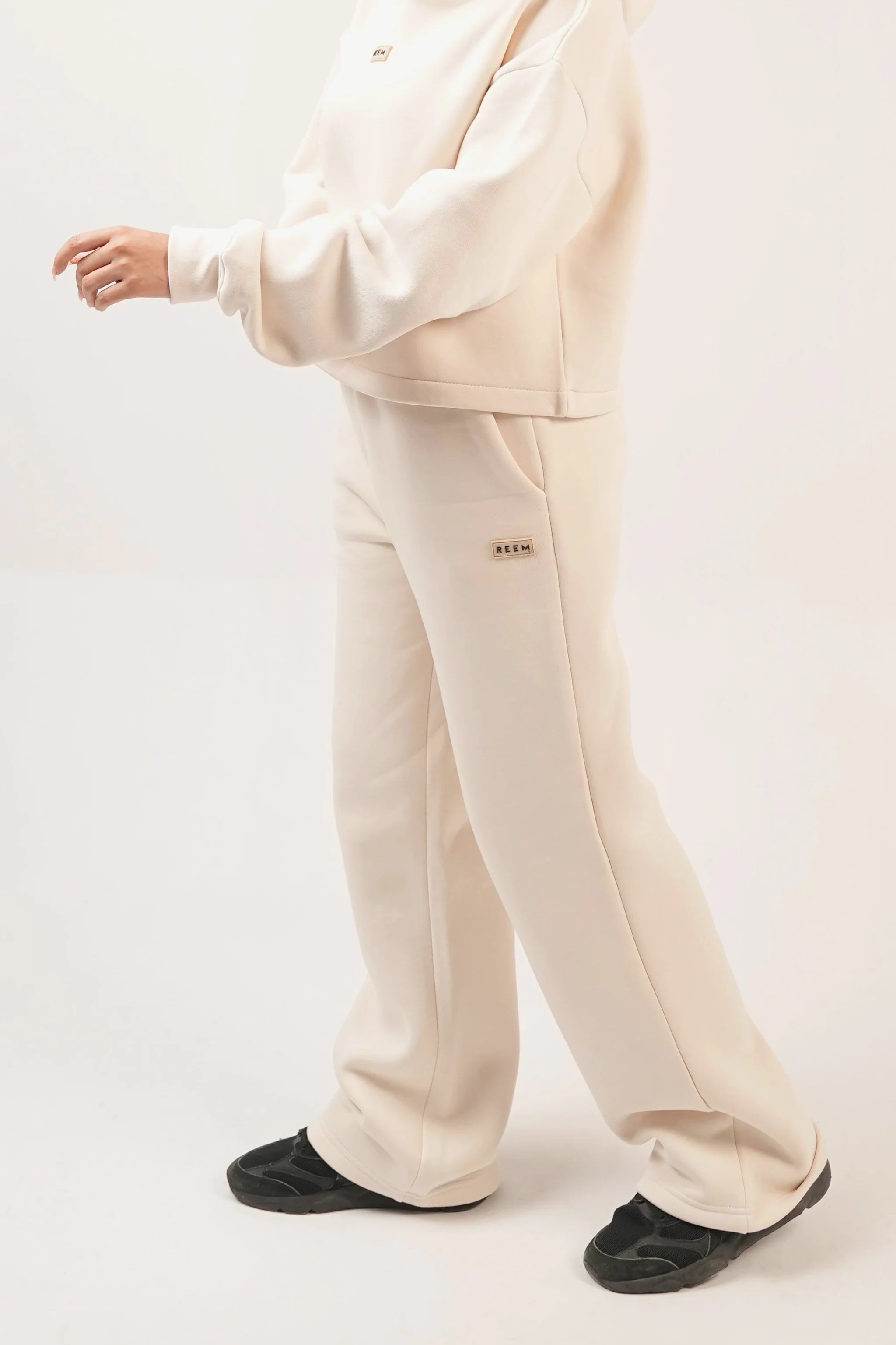 Classic Straight Fit Trouser - Ivory